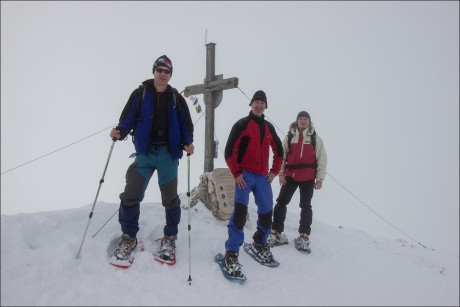Na vrcholu kopce Rote Wand ve výšce 1.872 m n. m.