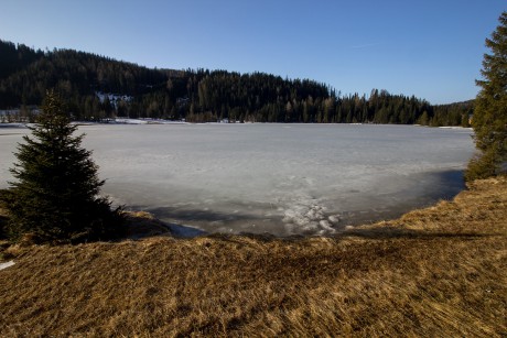 Jezero Preber ve výšce 1.514 m n. m.