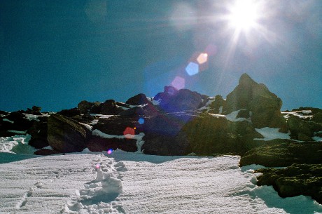 Vzhůru na Unterer Fochezkopf.