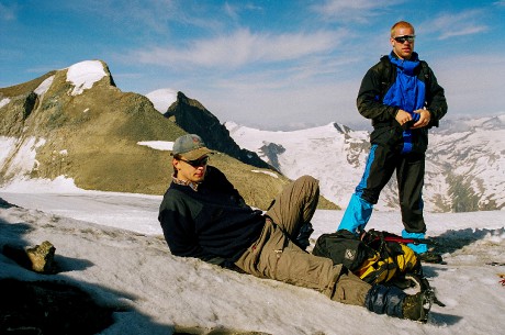 Výstup si vyloženě vychutnáváme.