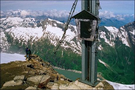 Na vrcholu Wiesbachhornu - 3.570 m n. m.