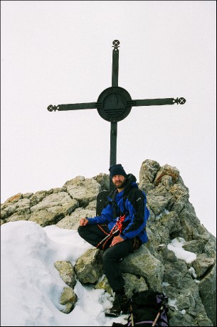 Vrchol Mittelspitze - 2.713 m n. m.