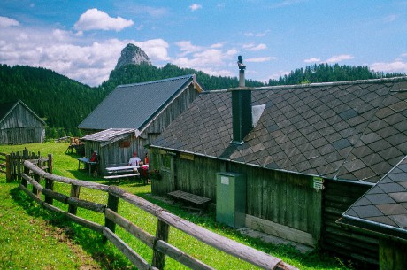 Hoch Tausing - 1.822 z Bärenfeichtnu - 1.474 m n. m.