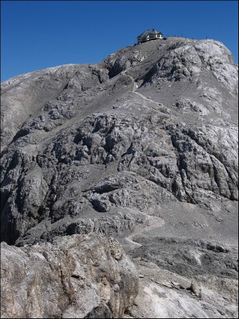 Hochkönig - 2.941 m n. m. s chatou Matrashaus.