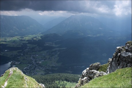Při čekání se poměrně výrazně měnilo počasí a oblačnost nepřehlédnutelně přibývala.