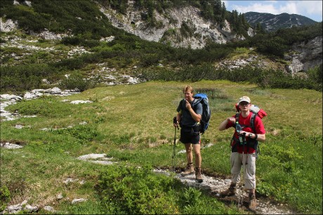 Skvělý počasí a nádherný prostředí vytváří naprosto pohodový výlet.