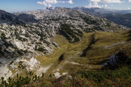 Výhled z vrcholu Wildgößlu.