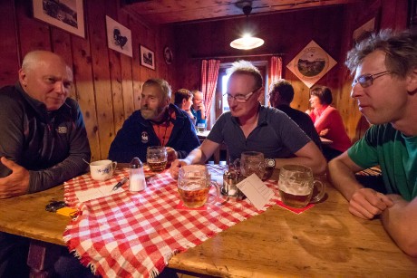 V chatě Pühringer.