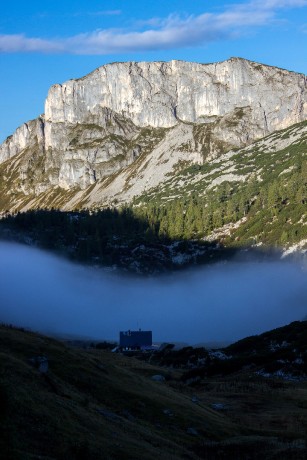 Salzofen nad chatou Pühringer.