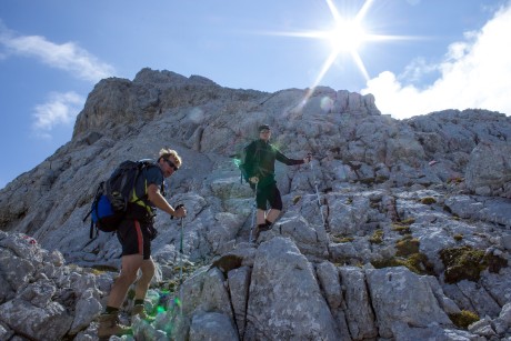 Výstup na Temlberk.